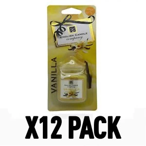 Image of Vanilla (Pack Of 6) English Candle Car Jar