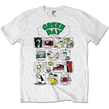 Image of Green Day - Dookie RRHOF Unisex X-Large T-Shirt - White