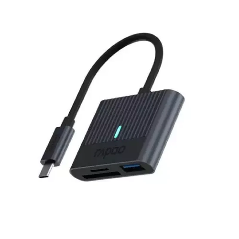 Image of Rapoo UCR-3001 USB 3.2 Gen 1 3.1 Gen 1 Type-C Card Reader 8RA11415 EXR8RA11415