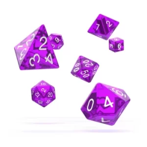 Image of Oakie Doakie Dice RPG Set (Translucent Purple)