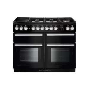 Image of Rangemaster NEXSE110DFFBLC 118200 Nexus SE 110 Dual Fuel in Black Chrome Trim
