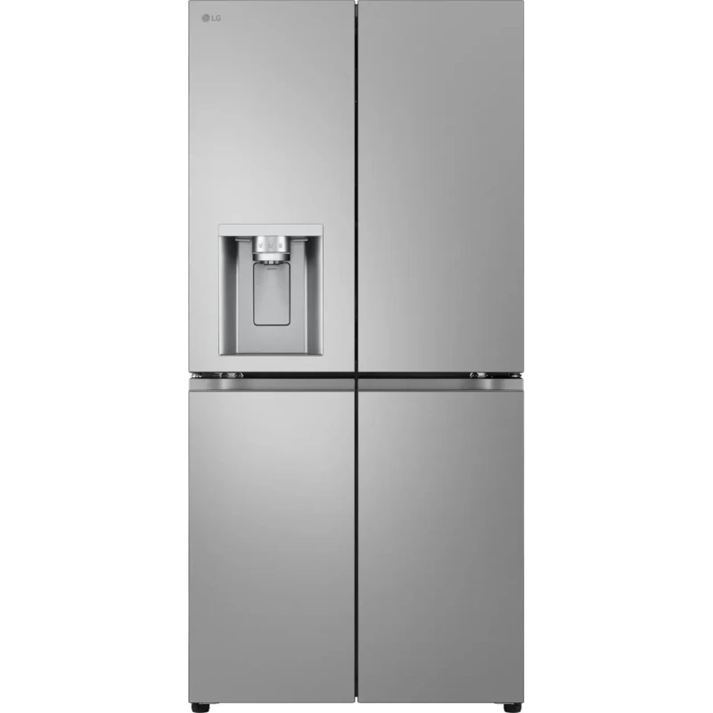 Image of LG NatureFRESH GML861PYPE WiFi Connected Non-Plumbed Total No Frost American Fridge Freezer - Prime Silver - E Rated