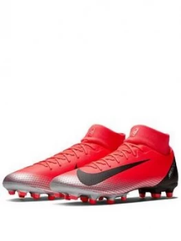 Image of Nike Mercurial Superfly 6 Academy CR7 MG Football Boots Red Size 9 Men