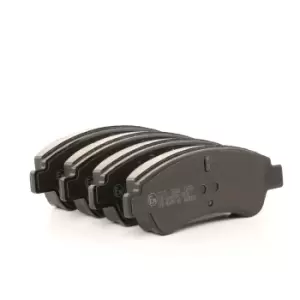 Image of A.B.S. Brake pad set 37272 Brake pads,Brake pad set, disc brake OPEL,PEUGEOT,CITROEN,Crossland X (P17),Corsa F,CORSA F Kasten/Schragheck