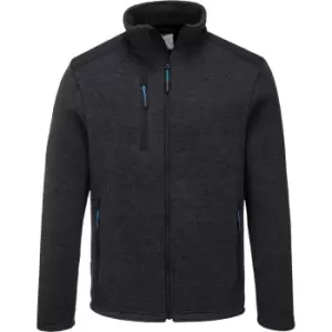Image of Portwest KX3 Mens Performance Fleece Jacket Grey Marl M