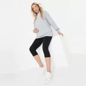 Image of Missguided Maternity Pedal Pusher Legging - Black