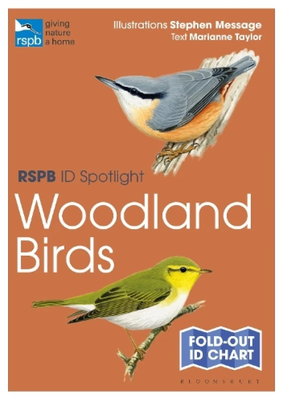 Image of RSPB ID Spotlight - Woodland Birds Fold-out book or chart