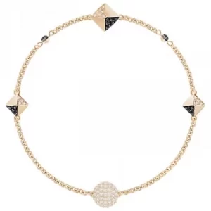 Image of Ladies Swarovski Rose Gold Plated Remix Spike Bracelet