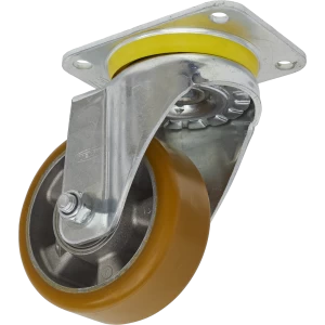 Image of Sealey Swivel Plate Castor Polyurethane 125mm