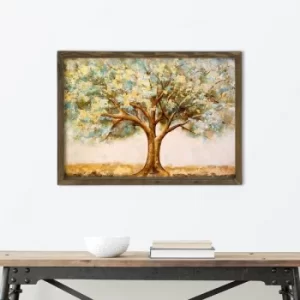 Image of MZM768 Multicolor Decorative Framed MDF Painting
