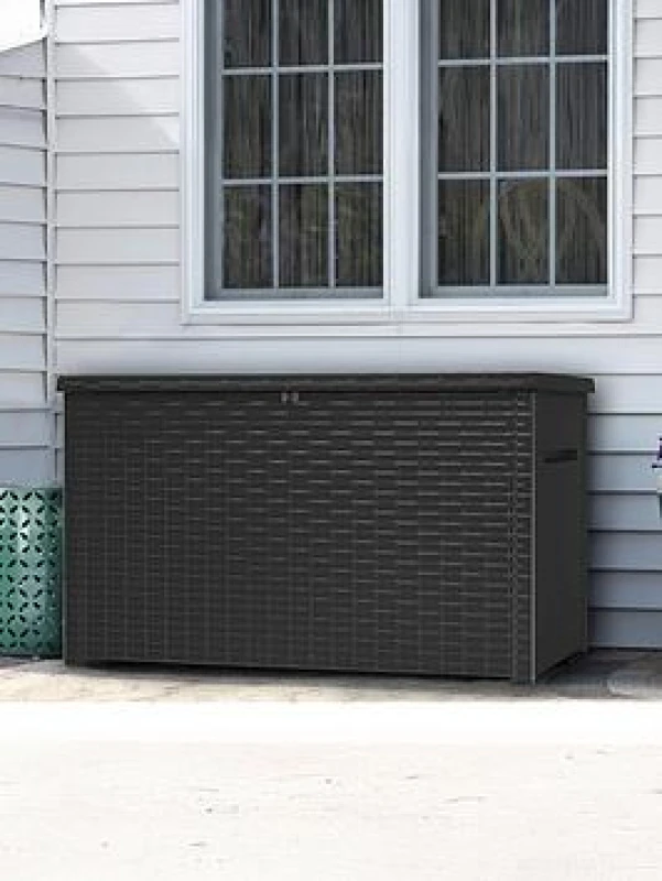 Image of Keter Java Storage Box 870L, Grey 256989