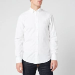 Image of Hugo Boss Mabsoot 1 Oxford Shirt White Size M Men