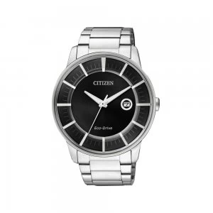 Image of Citizen Eco-Drive Mens Stainless Steel Watch AW1260-50E