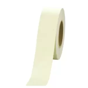 Image of Non-slip tape, self-adhesive, width 50 mm, fluorescent, roll, pack of 1