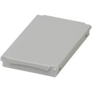 Image of DIN rail casing lid 45 x 71.6 x 8 Polycarbonate PC Light g
