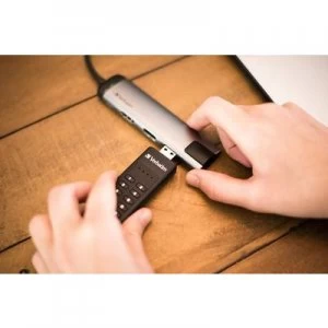 Image of Verbatim Keypad Secure 64GB USB Flash Drive