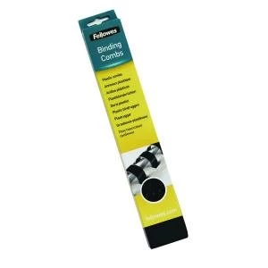 Image of Fellowes Binding Comb 51mm Black A4 Pack of 50 53505