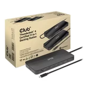 Image of CLUB3D CSV-1581 Thunderbolt 4 Certified 11-in-1 Docking Station