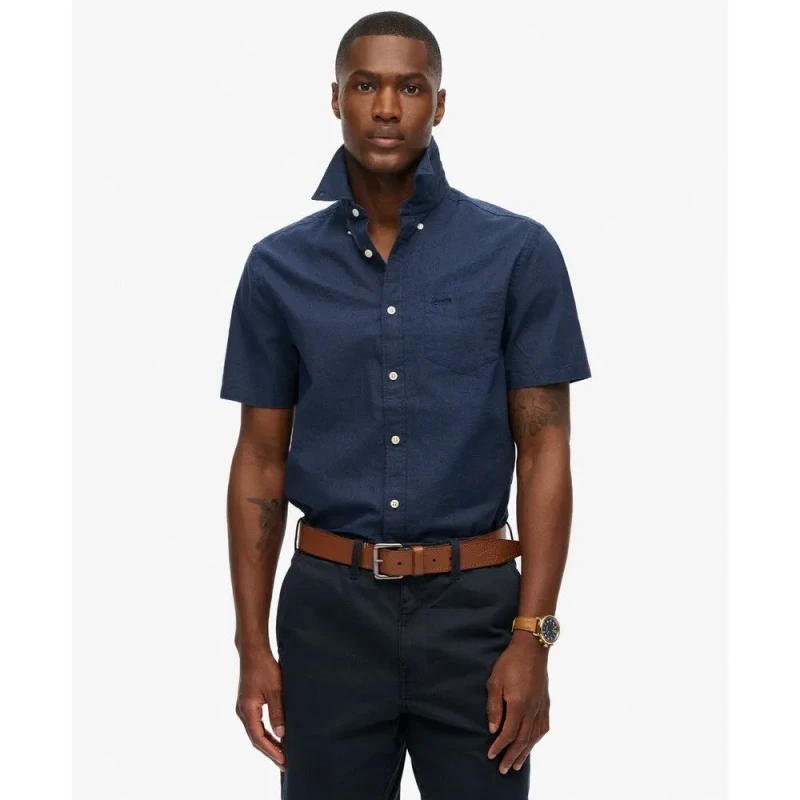 Image of Superdry Shirt Superdry City Bleu Male M