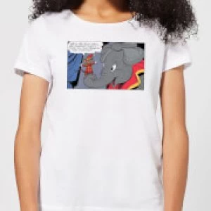 Image of Dumbo Rich and Famous Womens T-Shirt - White