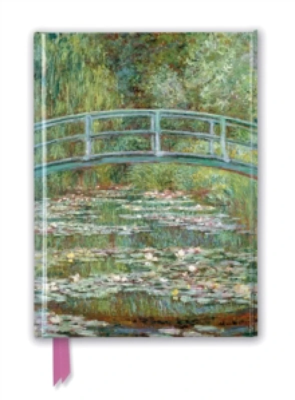 Image of Claude Monet: Bridge over a Pond of Water Lilies (Foiled Journal) Notebook / blank book