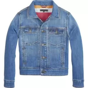 Image of Tommy Hilfiger Boys Trucker Denim Jacket - Blue