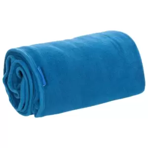 Image of Trespass Snuggles Fleece Trail Blanket - ASRTD (One Size) (Cobalt)