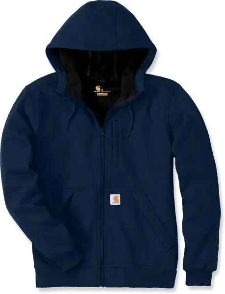 Image of Carhartt Wind Fighter Zip Hoodie, blue, Size S