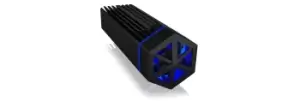 Image of ICY BOX IB-1823MF-C31 storage drive enclosure SSD enclosure Black M.2