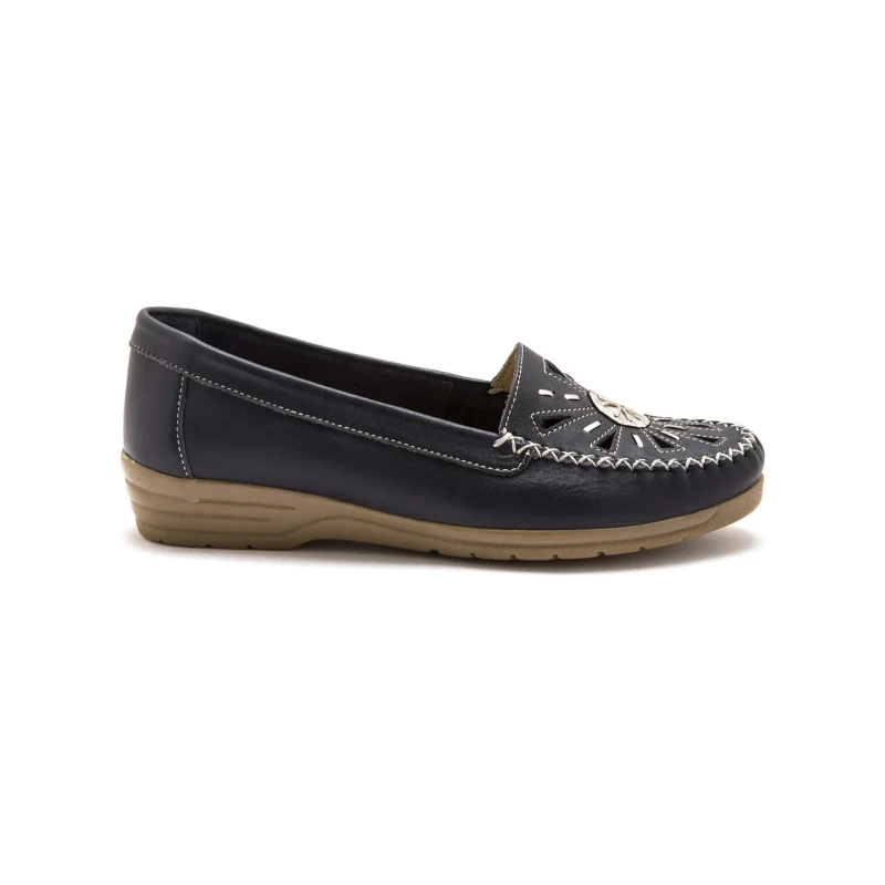 Image of Pediconfort Womens moccasins Pediconfort Bleu Female 42