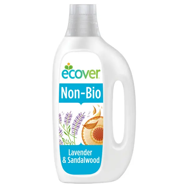 Image of Ecover Non Bio Laundry Liquid Lavender & Sandalwood 1.5L