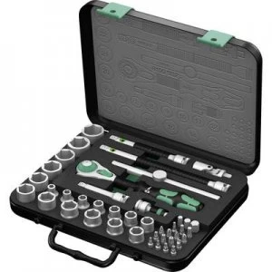 Image of Wera 8100 SB 2 Zyklop Bit set Metric 3/8 (10 mm) 43 Piece 05003594001