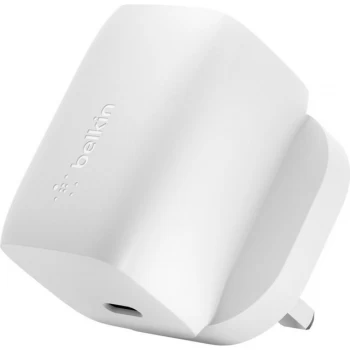 Image of Belkin 60W USB-C Power Adapter - White
