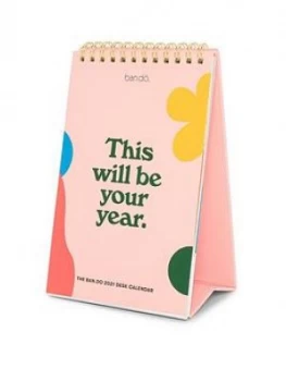 Image of Ban.Do Best Year Ever Desk Calendar, 2021