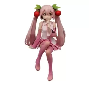 Image of Hatsune Miku Noodle Stopper PVC Statue Sakura Miku 2022 Ver. 14 cm