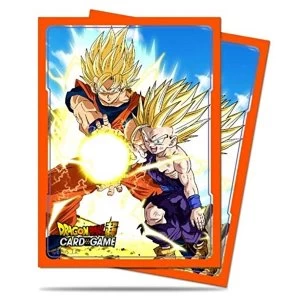 Image of Ultra Pro Dragon Ball Sleeves Father Son Kamehameha 65 Sleeves