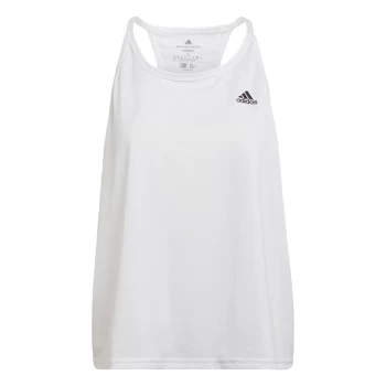 Image of adidas Parley Run Fast Running Tank Top Womens - White