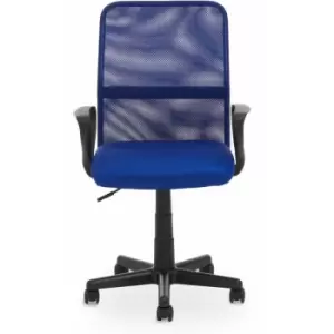 Image of Premier Housewares - Stratford Dark Blue Home Office Chair