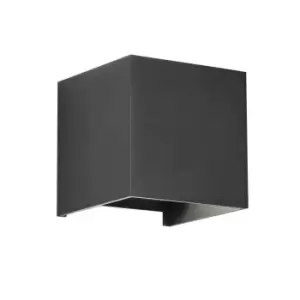 Image of Open Outdoor SMART LED Wall Light IP54 2x5W Anthracite