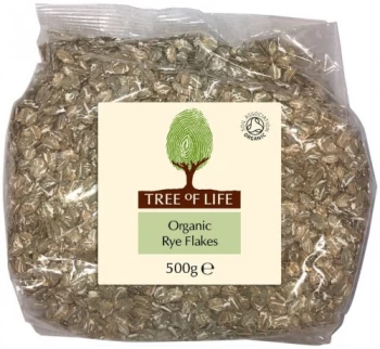 Image of Tree of Life Organic Rye - Flakes - 500g x 6