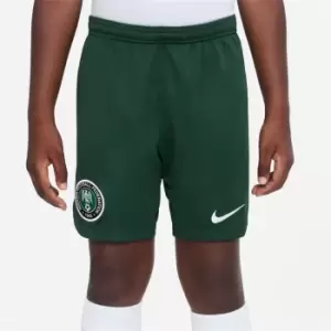 Image of Nike Nigeria Home Match Shorts 2022 2023 Juniors - Green