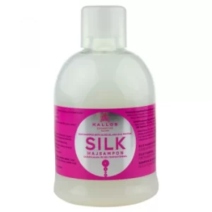 Image of Kallos KJMN Silky Shampoo For Dry And Sensitised Hair 1000ml