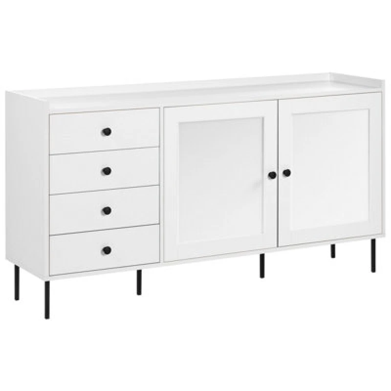 Image of Beliani 2 Door Sideboard Alcove White