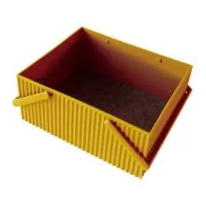 Image of Omnioffre Stacking Storage Box Large Mustard