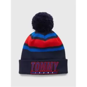 Image of Tommy Jeans Tjm Heritage Stadium Beanie - Blue
