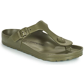 Image of Birkenstock GIZEH EVA womens Flip flops / Sandals (Shoes) in Kaki