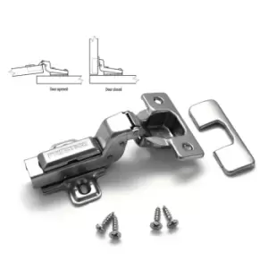 Image of GTV Flush Soft Close Kitchen Cabinet Door 35mm Hinge Plate+ Screws