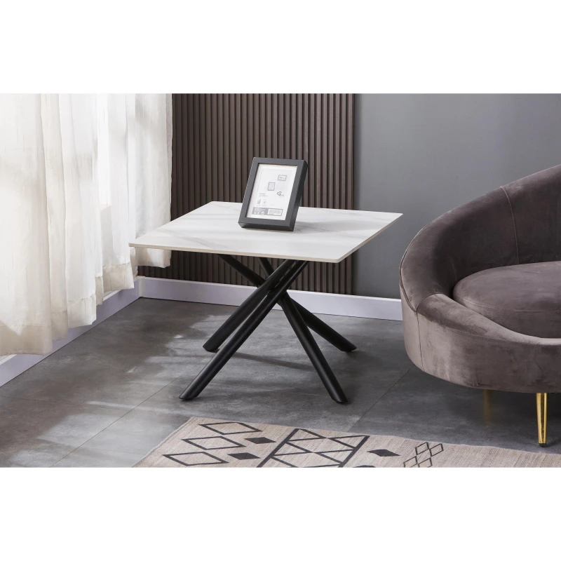 Image of Shankar Azura End Table White unisex 60x45x60