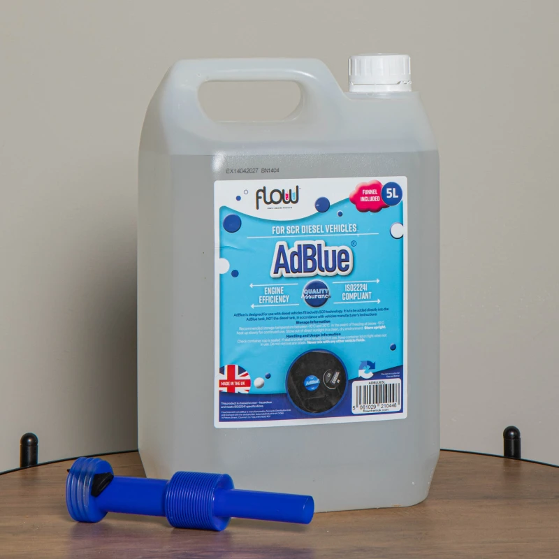 Image of 5 Litre AdBlue Fluid with Nozzle For Diesel Car Vehicle Engines