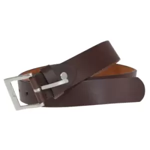 Image of Forest Belts Mens 1.1" Bonded Leather Belt (Medium (32a-36a)) (Brown)
